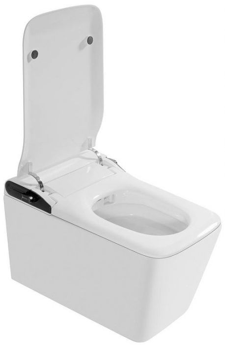 Комплект унитаза биде с инсталляцией Abber Rechteck AC1215S-AC0101P2 цвет Белый с сиденьем Микролифт