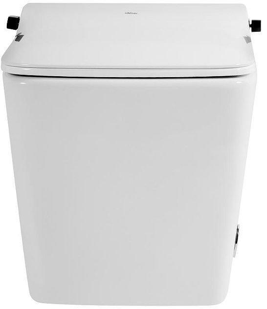 Комплект унитаза биде с инсталляцией Abber Rechteck AC1215S-AC0101P2 цвет Белый с сиденьем Микролифт