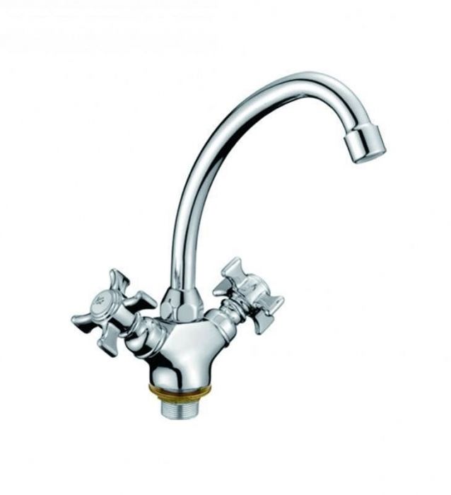 Смеситель для кухни D-Lin D156807-G цвет  Хром