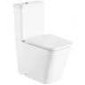 Унитаз компакт CeramaLux NS2171 цвет Белый с бачком и сиденьем Микролифт