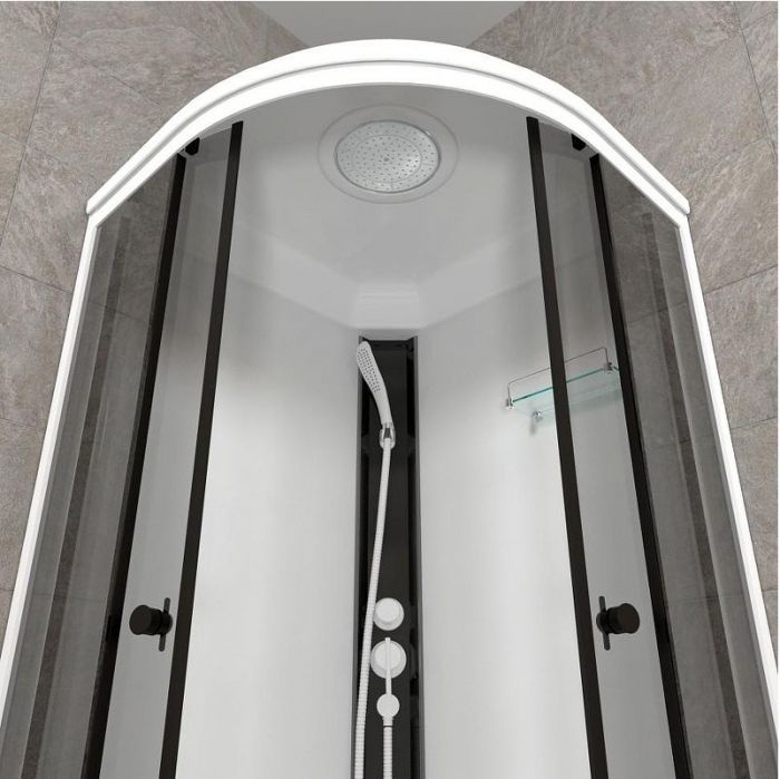 Душевая кабина Triton Грэй-Вайт 90x90 Щ0000067301 без гидромассажа