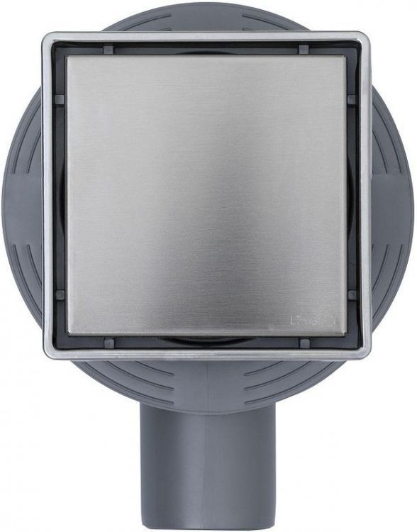 Душевой трап Logan L006-100 312515 с решеткой цвет Нержавеющая сталь