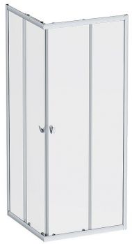 Душевой уголок AM.PM Sunny 80х80 W87G-403-8080-MT профиль Хром матовый стекло прозрачное