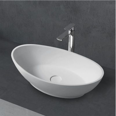 Раковина-чаша Abber Stein 62 AS2610 Белая матовая