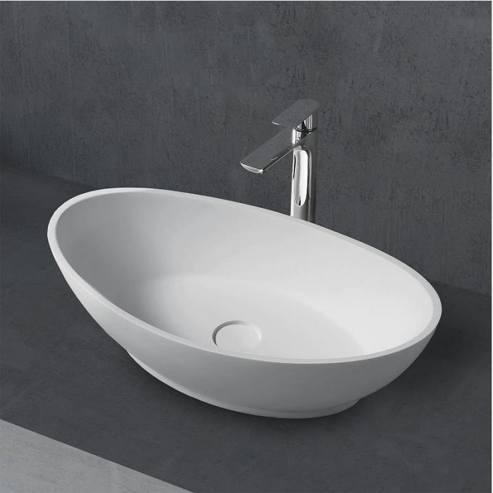 Раковина-чаша Abber Stein 62 AS2610 Белая матовая