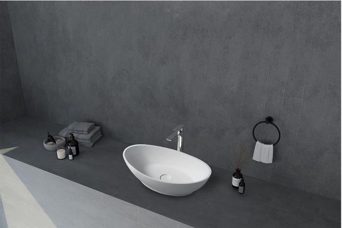 Раковина-чаша Abber Stein 62 AS2610 Белая матовая