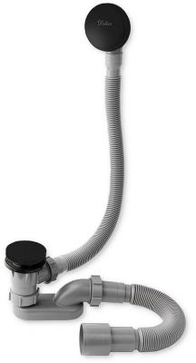 Слив-перелив Delice DLR000015 click-clack Черный матовый