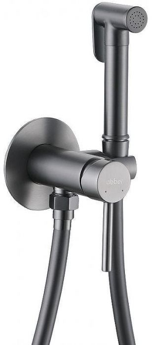 Гигиенический душ со смесителем Abber Wasserfall AF8625NG Никель