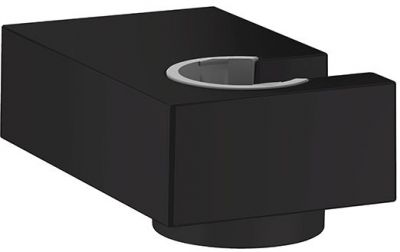 Hansgrohe Держатель ручного душа, настенный, цвет: черный матовый