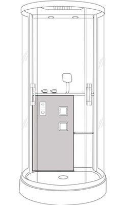 Душевая кабина Grossman GR-140 100x90 см Душевая кабина Grossman GR-140 100x90 см