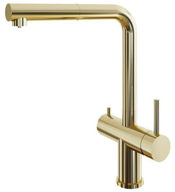 Смеситель для кухни Grandex Aqua Handy-P 9020961 цвет Золото