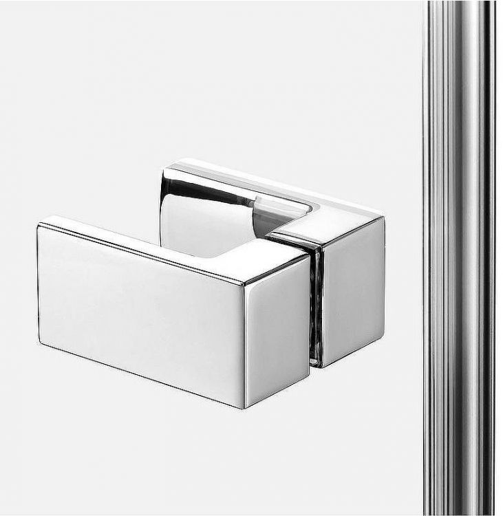 Душевой уголок New Trendy Avexa Chrome 100х70 L EXK-1479 профиль Хром стекло прозрачное