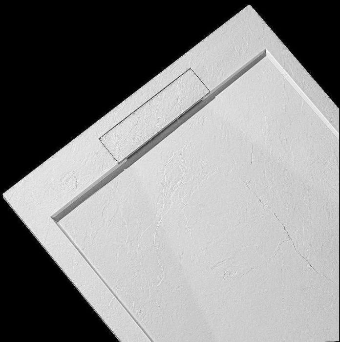 Душевой поддон из искусственного камня Vincea 90х90 VST-4SRL9090W Белый матовый