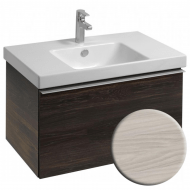 Тумба с двумя выдвижными ящиками Odeon Up 70 см, цвет дуб серый [EB890-E71]