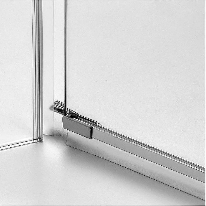 Душевой уголок New Trendy Avexa Chrome 100х120 EXK-1529 профиль Хром стекло прозрачное