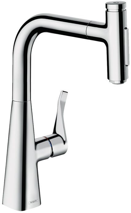 Hansgrohe Metris Select M71 Смеситель для кухни, 1 отв., цвет: хром