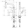 Hansgrohe Metris Select M71 Смеситель для кухни, 1 отв., цвет: хром