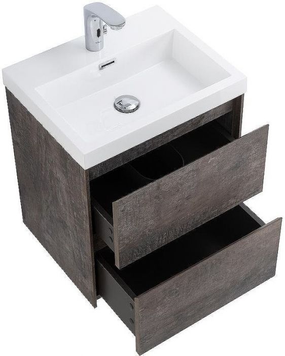 Тумба под раковину BelBagno Pietra Mini 50 PIETRA MINI-500-2C-SO-PT подвесная Stone