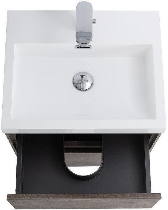 Тумба под раковину BelBagno Pietra Mini 50 PIETRA MINI-500-2C-SO-PT подвесная Stone