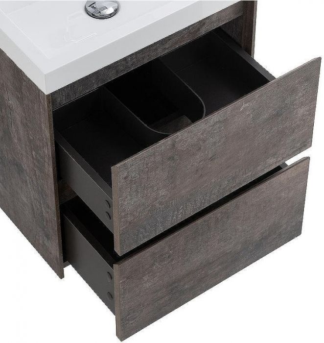 Тумба под раковину BelBagno Pietra Mini 50 PIETRA MINI-500-2C-SO-PT подвесная Stone