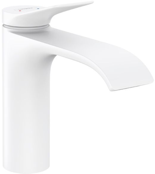 Hansgrohe Vivenis Смеситель для раковины, на 1 отв., излив: 17.4см., цвет: белый