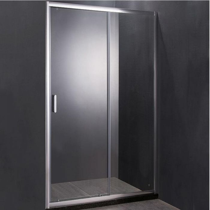 Душевая дверь Orange E02-140TCR 140 профиль Хром стекло прозрачное