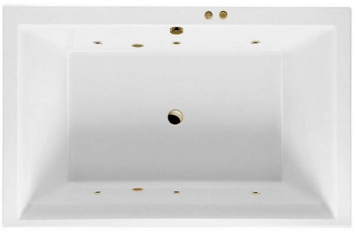 Акриловая ванна Excellent Crown Lux 190x120 WAEX.CRO19.SOFT.BR с гидромассажем
