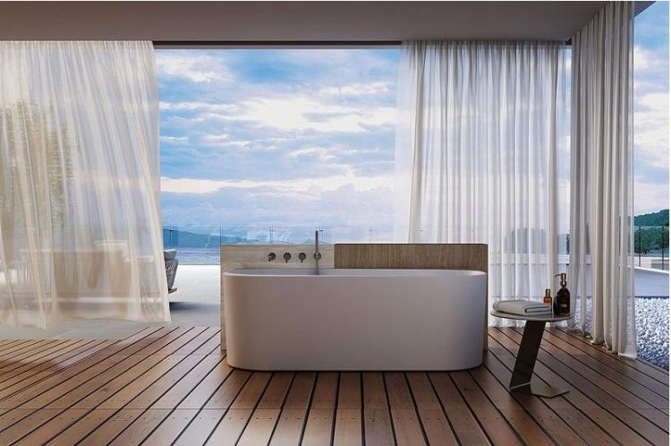 Акриловая ванна Abber 170х78 AB9494-1.7 без гидромассажа