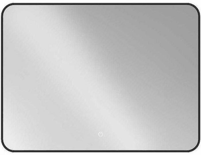 Зеркало Vincea 100 VLM-3VC100B с подсветкой Черное с сенсорным выключателем и диммером