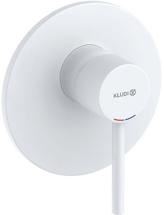 Смеситель для душа Kludi Bozz 387555376 Белый матовый