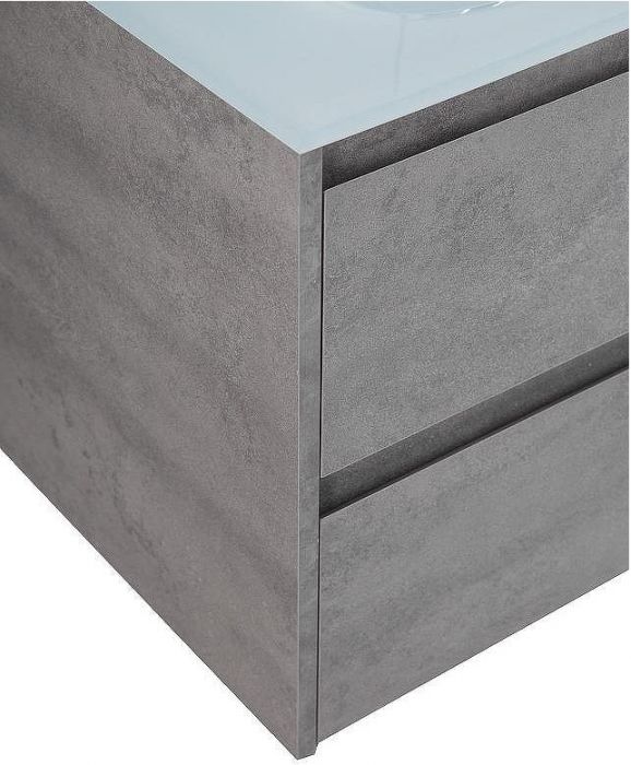 Тумба под раковину BelBagno Kraft 100 KRAFT-1000-2C-SO-CG подвесная Cemento Grigio