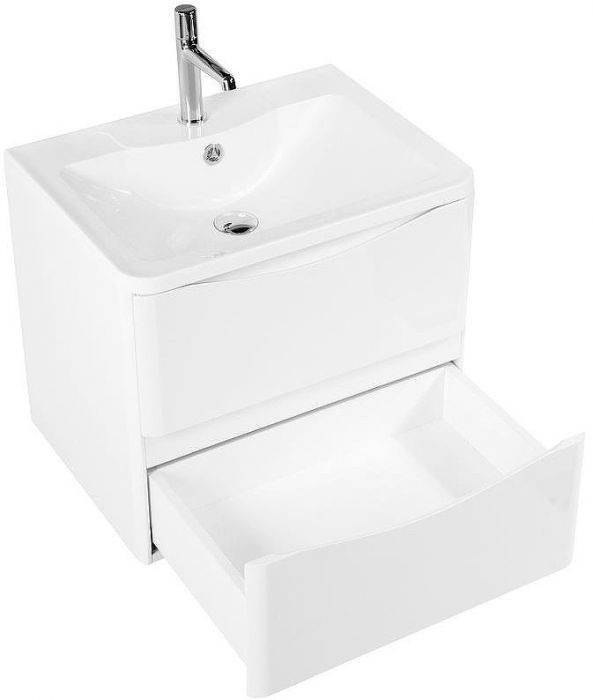 Тумба под раковину BelBagno 70 ACQUA-700-2C-SO-BL подвесная Bianco Lucido