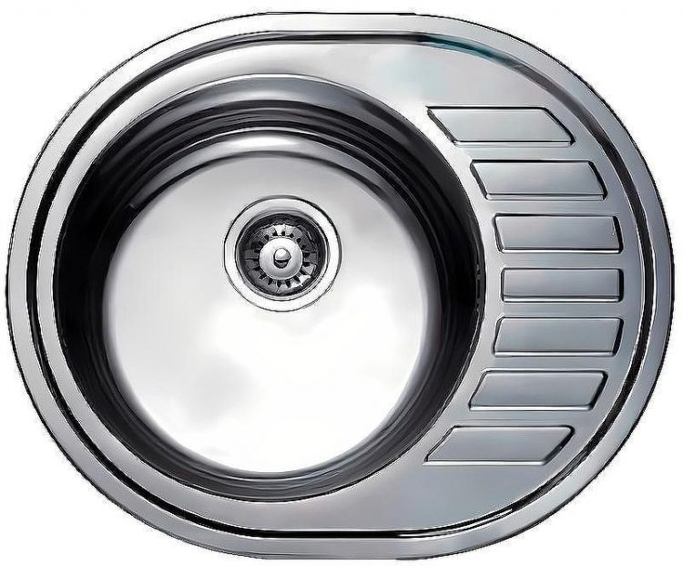 Кухонная мойка Haiba 57 HBS4557-06 Матовая сталь