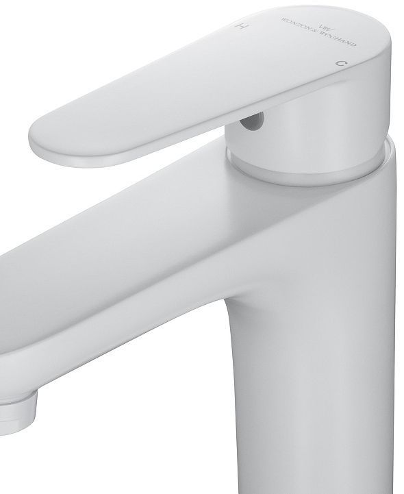 Смеситель для раковины Wonzon & Woghand Alfa WW-A40232-MW цвет Белый матовый