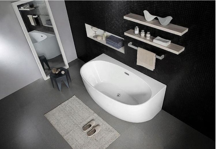 Акриловая ванна Azario Cambridge 180х88 CAM18090 без гидромассажа