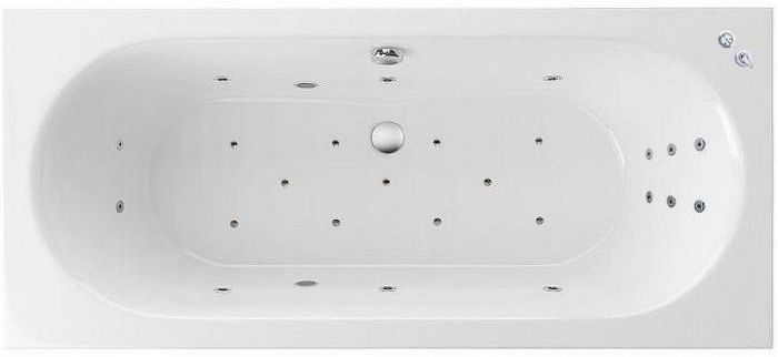 Акриловая ванна Excellent Oceana Slim 180x80 WAEX.OCE18S.ULTRA.CR с гидромассажем