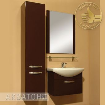 Мебель АКВАТОН Ария 65, темно-коричневая