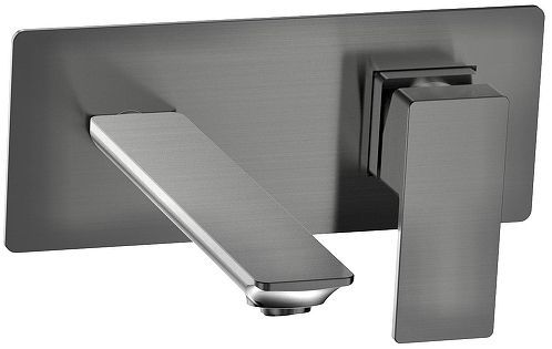 Смеситель для раковины AQUAme Savona AQM6815GM цвет Оружейная сталь