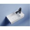 Умывальник CERAMICANOVA Element подвесной прямоугольный (чаша слева, отверстие под смеситель справа) CN6051L
