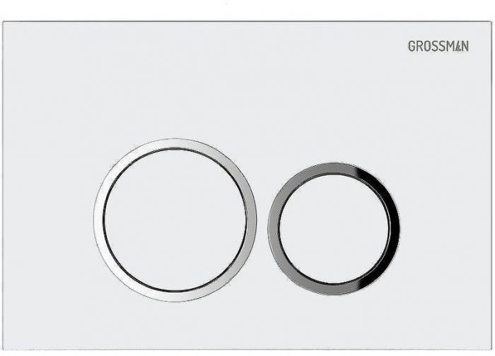 Клавиша смыва Grossman Galaxy 700.K31.01.000.000 Белая глянцевая