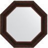 Зеркало Evoform Octagon 74х74 BY 7371 в багетной раме - Темный прованс 99
