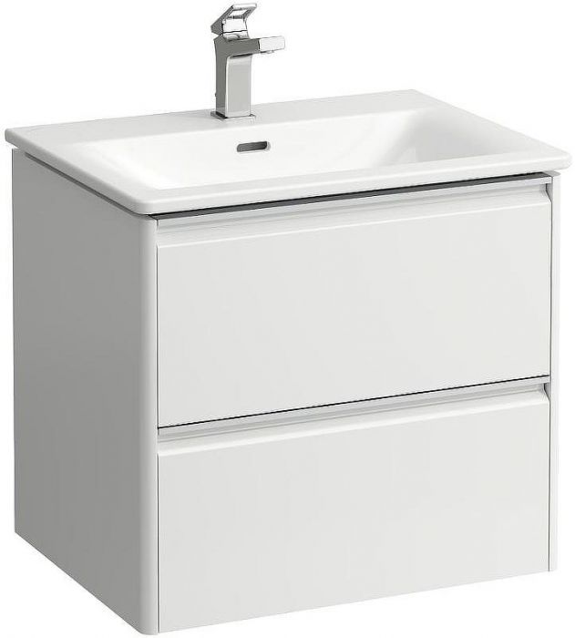 Тумба с раковиной Laufen Palace 60 8.6070.2.261.104.1 подвесная Белая глянцевая