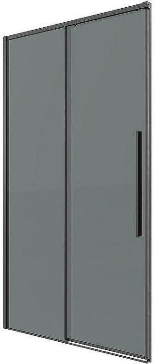 Душевая дверь Grossman Galaxy 110 100.K33.01.110.42.10 профиль Графит сатин стекло тонированное