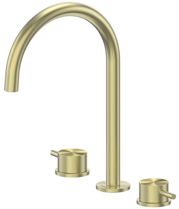 Смеситель для раковины Abber Wasser Kreis 316 AF8108BG-M цвет Золото брашированное