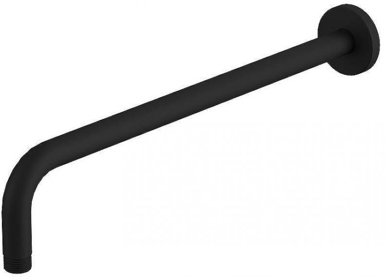 Душевая система Whitecross Y black YSET08TOPBL с термостатом Черная матовая