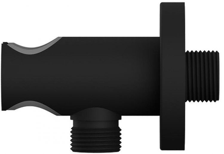 Душевая система Whitecross Y black YSET08TOPBL с термостатом Черная матовая