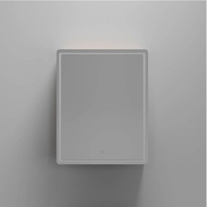 Зеркальный шкаф Sancos Mirror 60 MI60EG с подсветкой Дуб галифакс натуральный