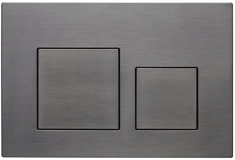 Клавиша смыва Veconi Flush FLV4-GM цвет Оружейная сталь