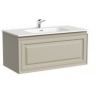Тумба подвесная SANCOS Very 890х445х406, c одним ящиком оснащенным доводчиками, Beige Soft ,VR90CE