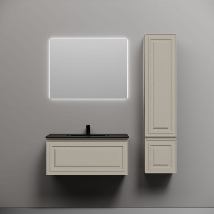 Тумба подвесная SANCOS Very 890х445х406, c одним ящиком оснащенным доводчиками, Beige Soft ,VR90CE